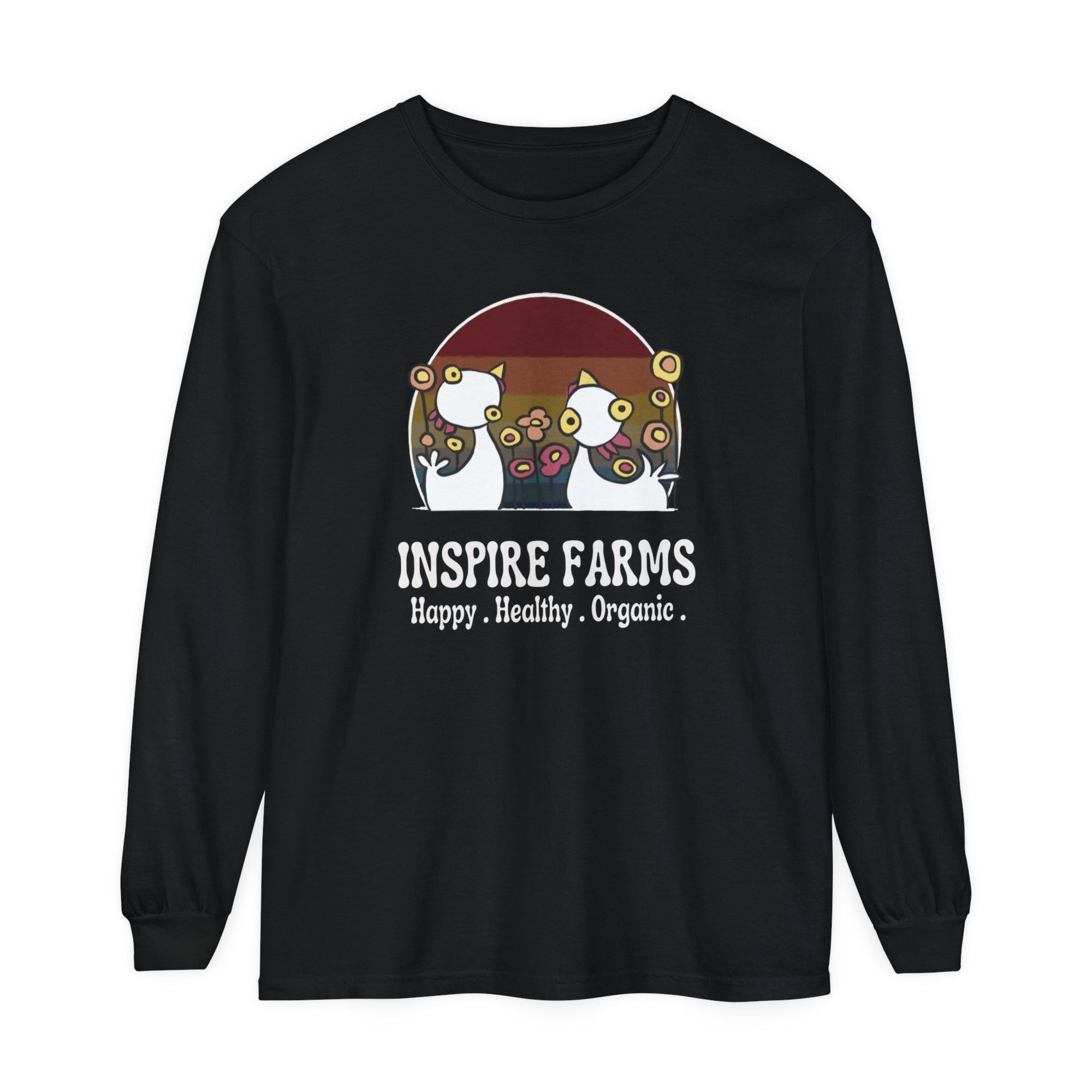 Sunset Premium Long Sleeve T-Shirt by Inspire Farms