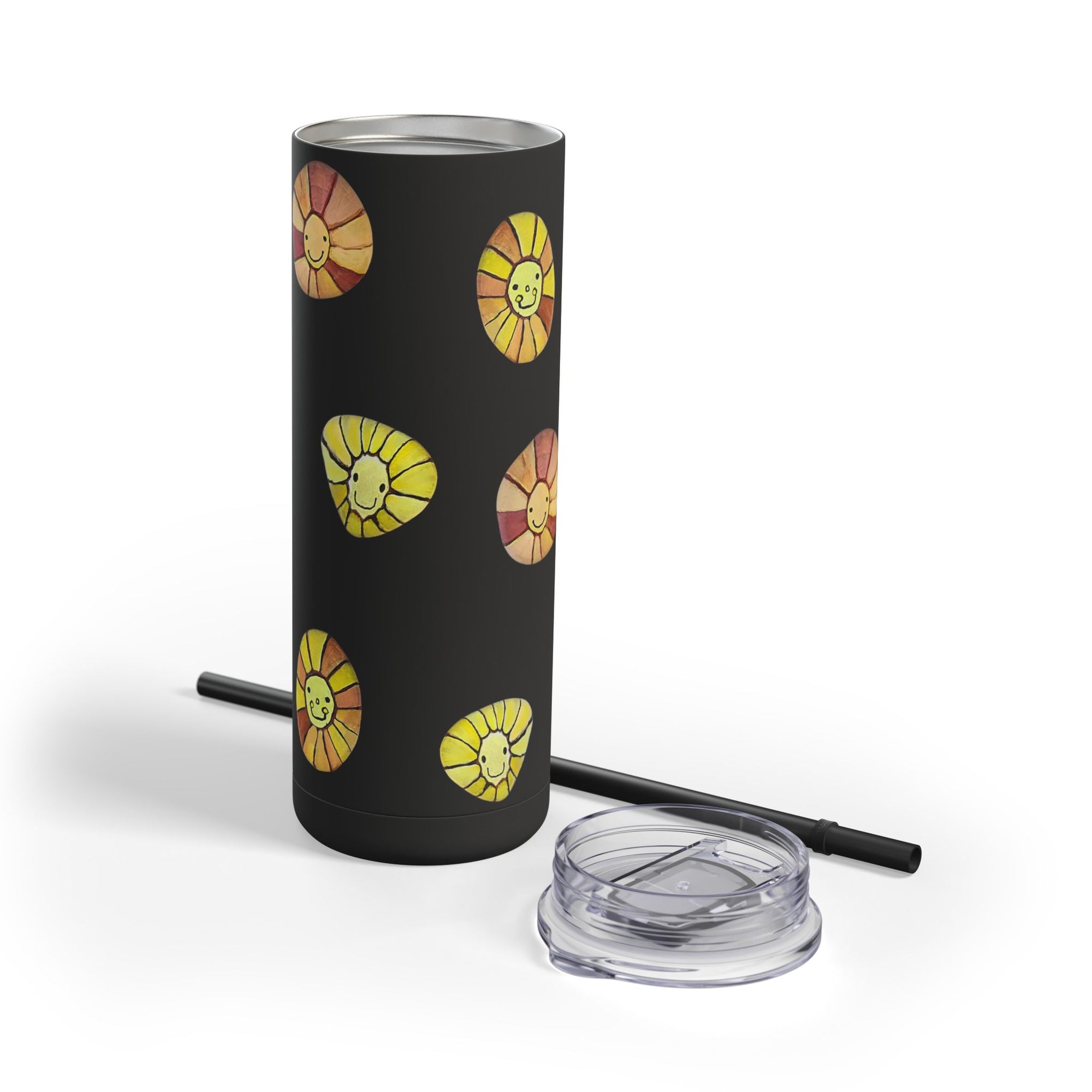 &quot;Sundrops&quot; Skinny Tumbler, 20oz by Studio Lilley