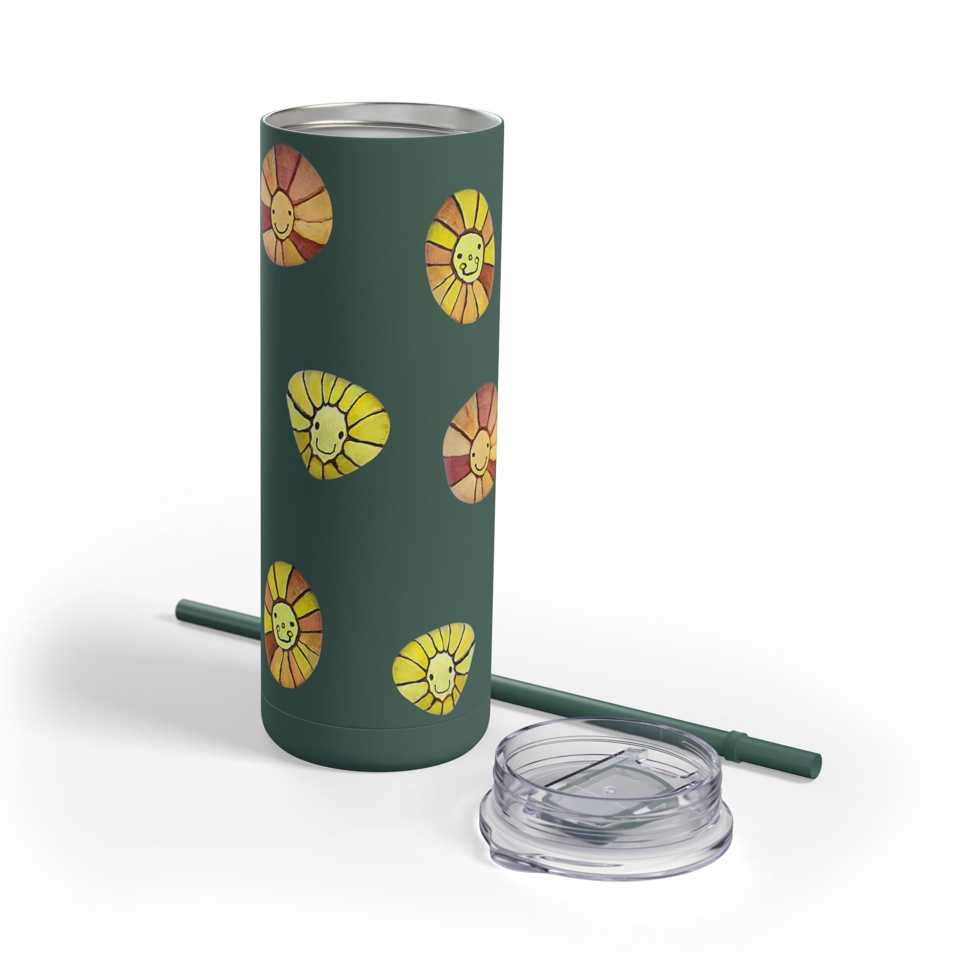 &quot;Sundrops&quot; Skinny Tumbler, 20oz by Studio Lilley