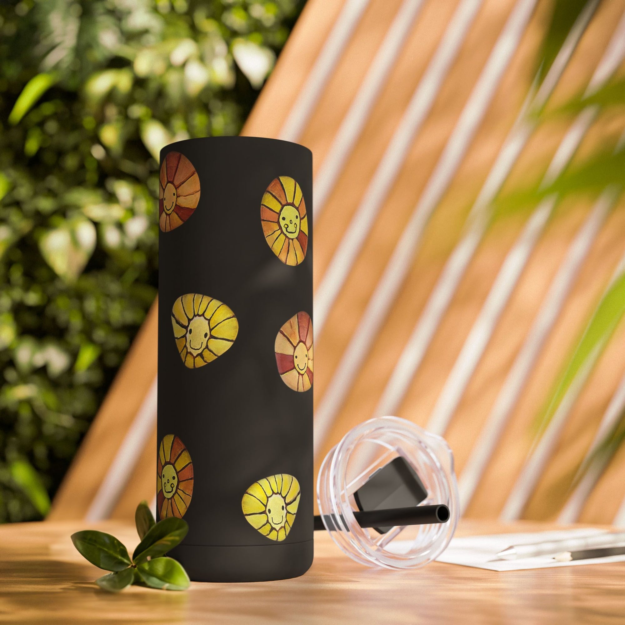 &quot;Sundrops&quot; Skinny Tumbler, 20oz by Studio Lilley