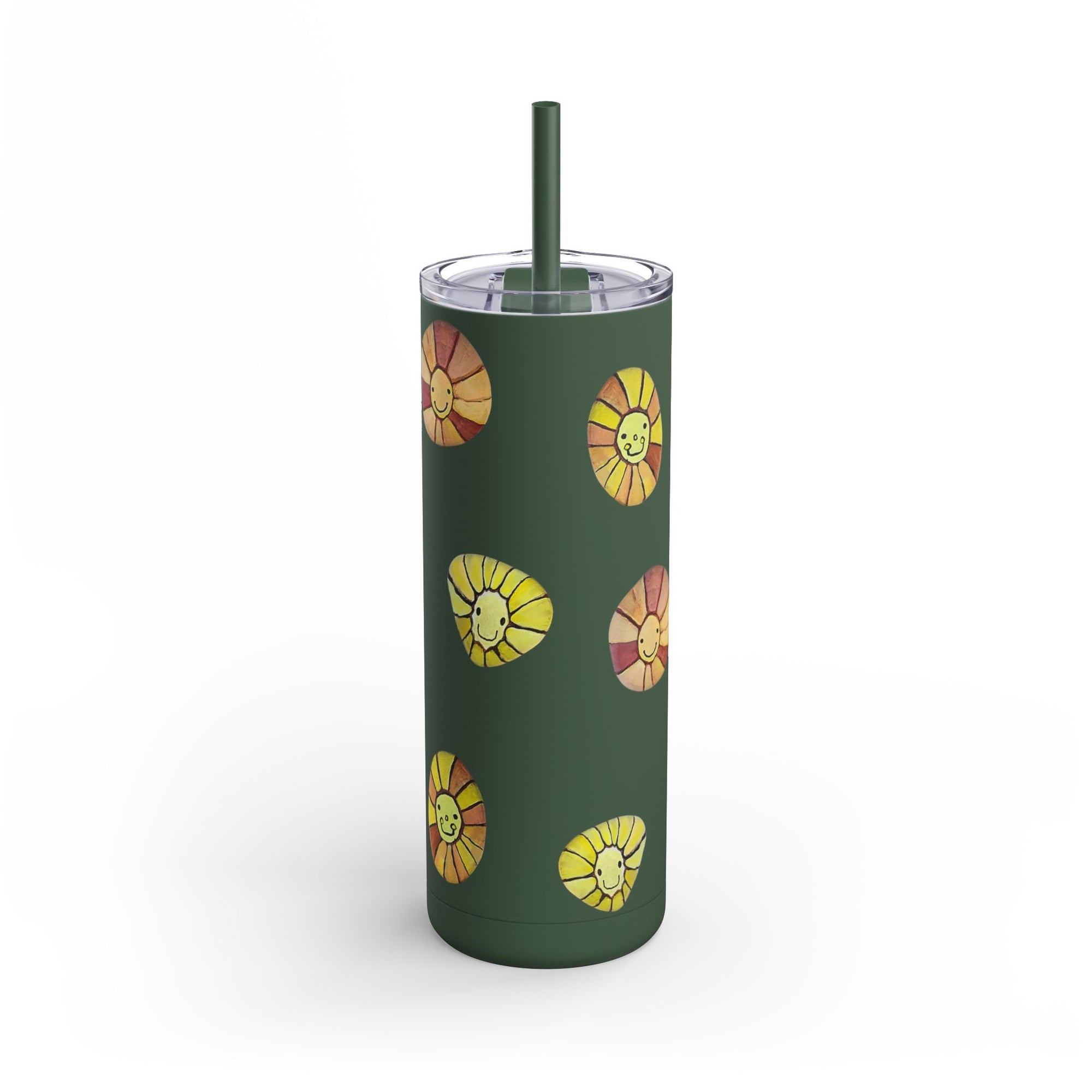 &quot;Sundrops&quot; Skinny Tumbler, 20oz by Studio Lilley